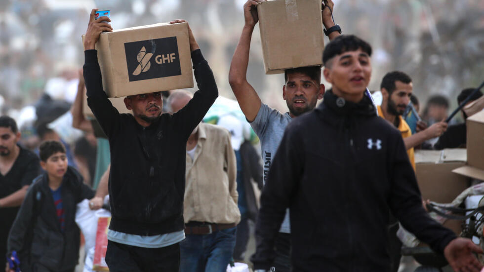 A privately run aid organisation distributing food rations in Gaza said that people in the Palestinian territory 