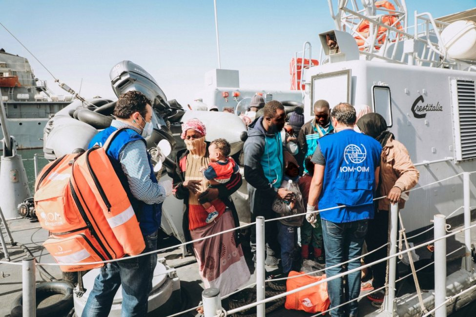 60 people were feared missing at sea after two deadly shipwrecks off the coast of Libya, the International Organisation for Migration said.