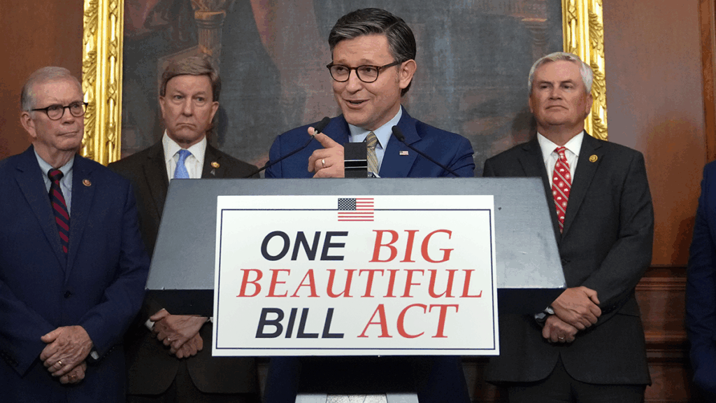 Trump urged fellow Republicans in the US Senate to advance his sweeping tax-cut and spending bill, as hardliners and moderates squabbled.