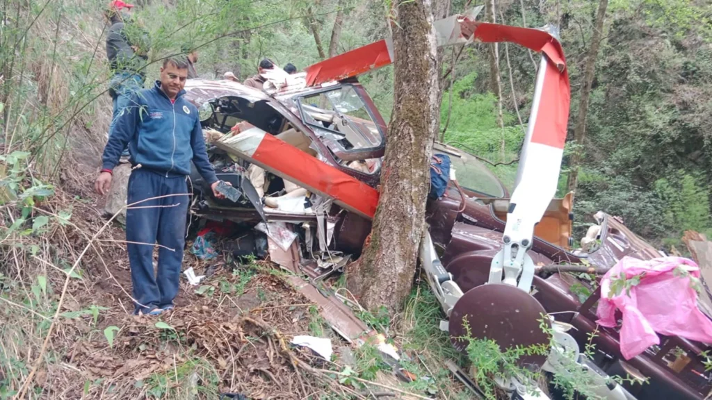 Indian helicopter crash