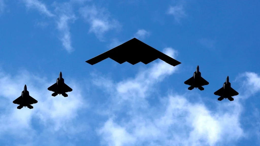 B-2 stealth bombers