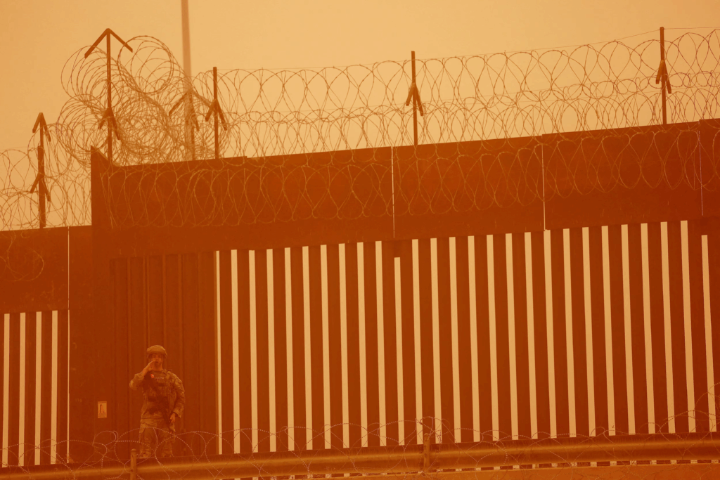 A federal jury in Texas acquitted the first migrant tried for entering one of the new military zones on the US-Mexico border.