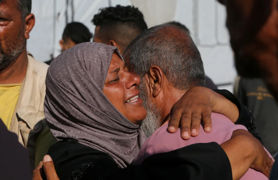 Gaza aid site