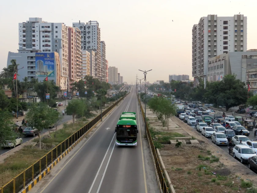 Bus services to remain suspended in Karachi