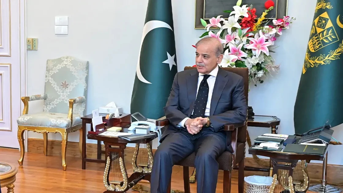 PM Shehbaz AliBaba meeting