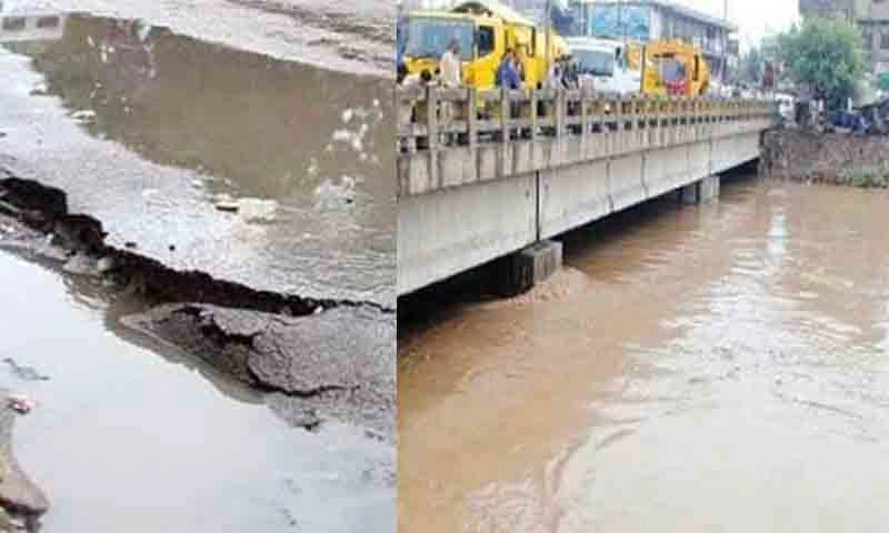 rain wreaks havoc