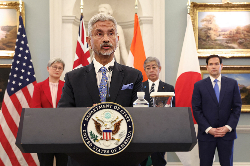 A joint statement by FMs of the US, India, Japan and Australia condemned an April 22 attack in India-occupied Kashmir that killed 26 people