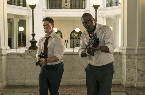 Actors John Cena and Idris Elba embark on a wild friendship journey in the comedy action adventure