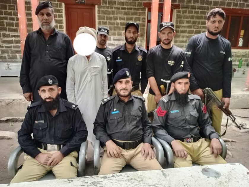 Diamer police arrests killer of FC soldier