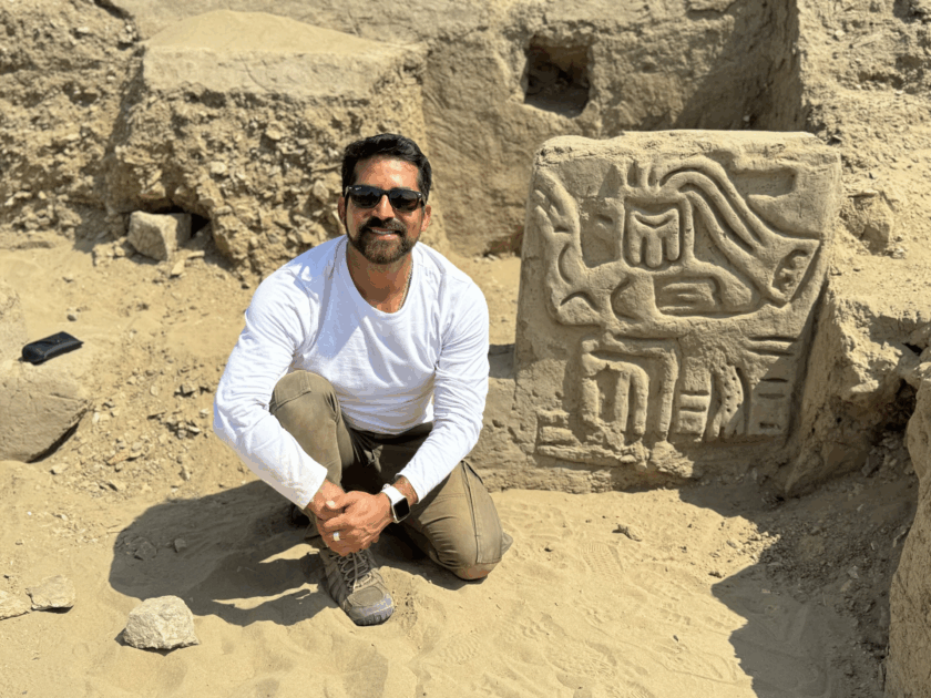Archaeologists unveiled a 3,500-year-old city in Peru that likely served as a trading hub Pacific coast cultures with those in the Andes.