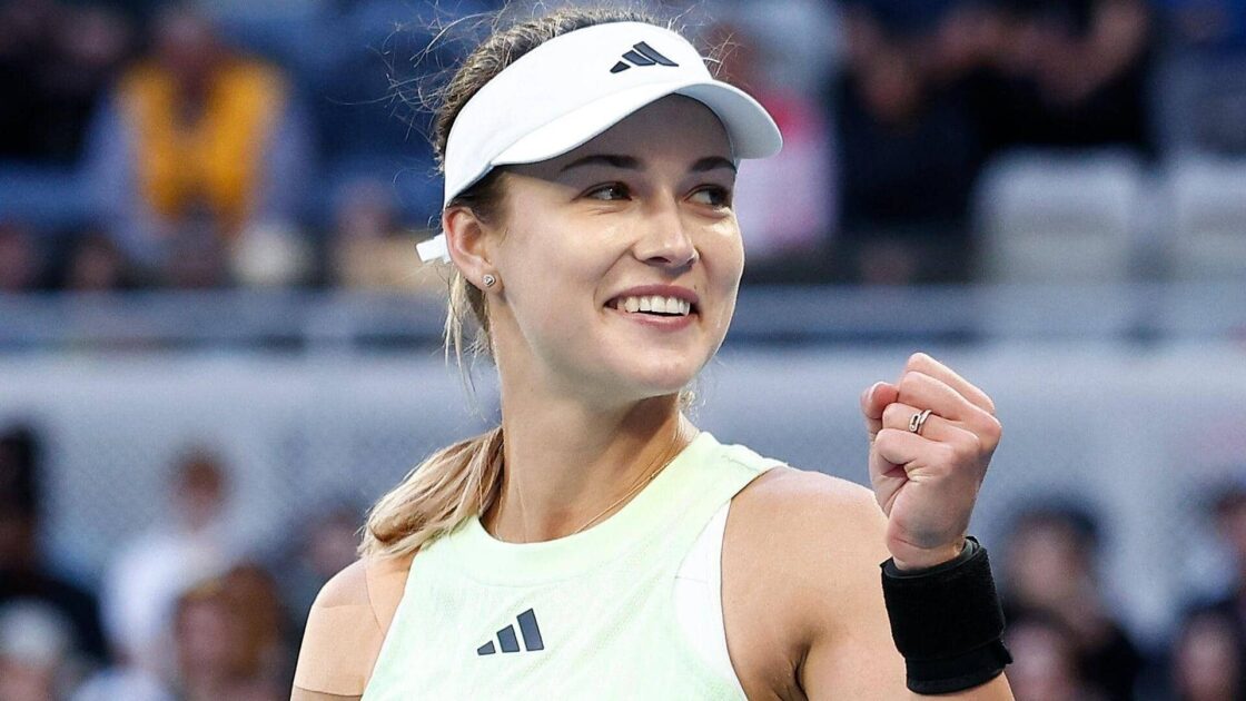 Anna Kalinskaya outclassed Britain's Emma Raducanu 6–4 6–3 at the Washington Open on Saturday to advance to the final,