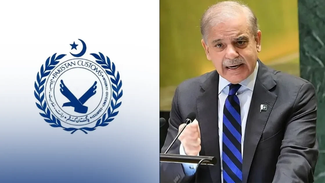 PM Shehbaz Customs reforms