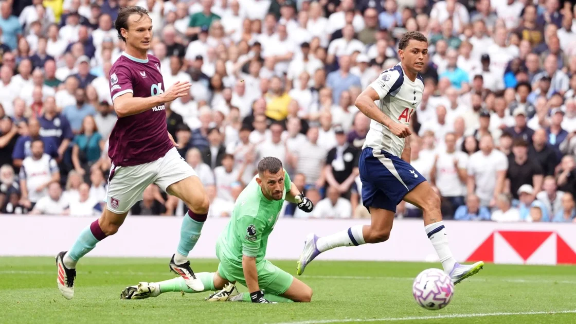 Tottenham Hotspur began their new season by beating Burnley 3-0 at their home stadium.