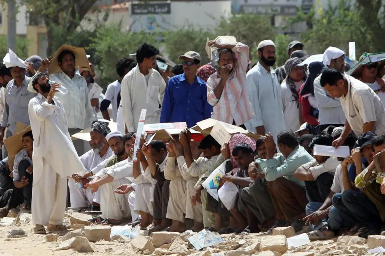 Saudi Arabian authorities detained more than 20,000 people suspected of violations related to immigration and labour laws.
