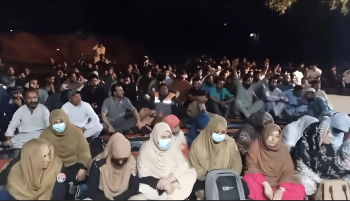 More than 170 personnel of Gilgit-Baltistan police were served show-cause notices for participating in a protest.