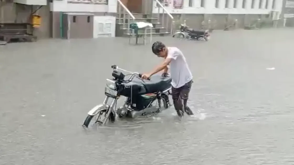 Flood situation in Sialkot
