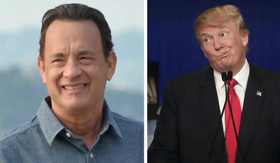 Trump glad over Tom Hanks not getting Sylvanus Thayer Award