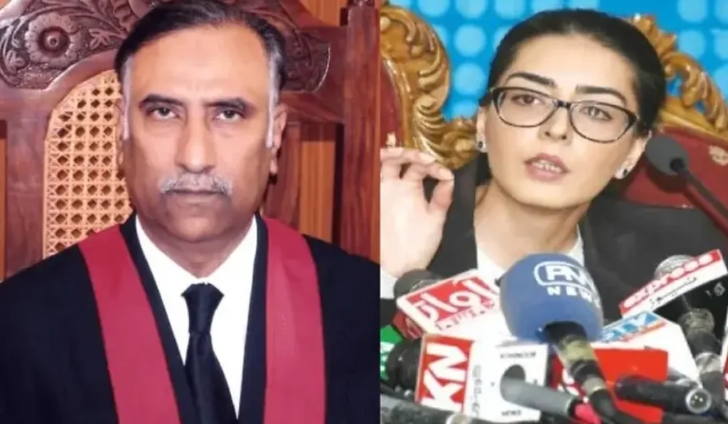 Imaan Mazari seeks preservation of footage