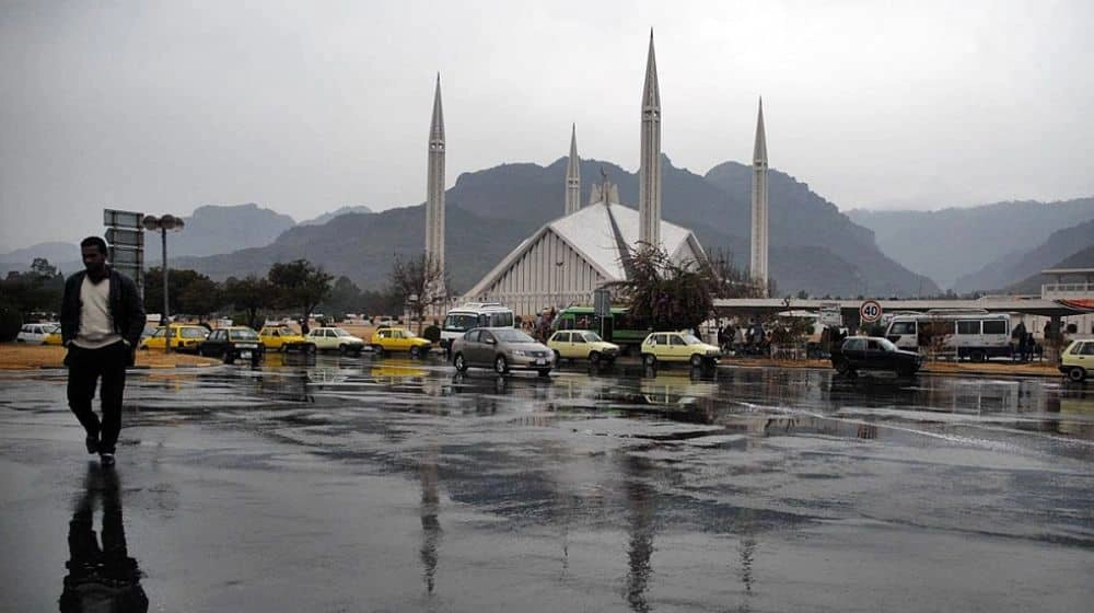 Isolated rain likely in Islamabad today