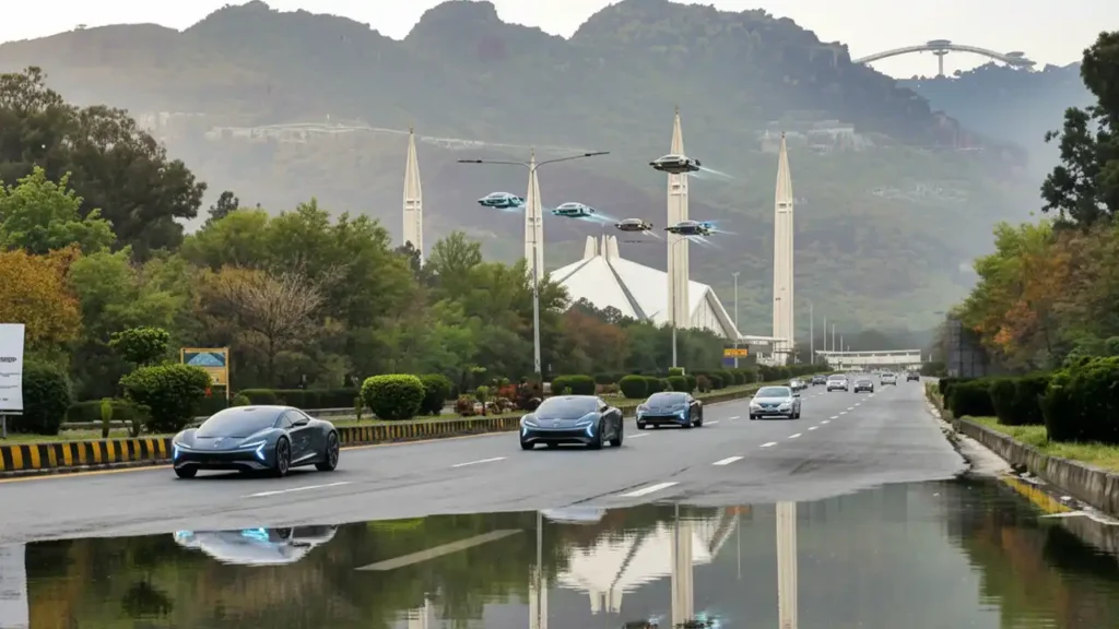 Islamabad in 2060 Google Nano Bana AI Studio generated image