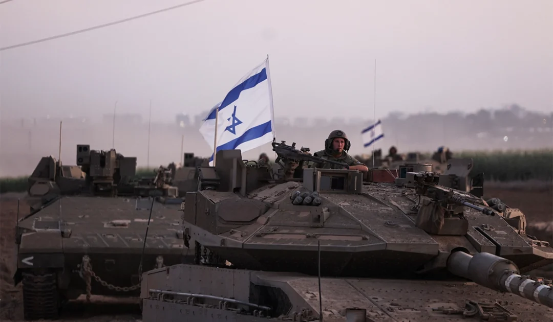 Tanks thrust deeper into Gaza as Netanyahu set to meet Trump