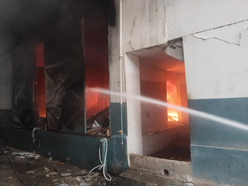 New Karachi fire