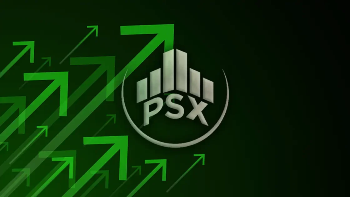 Pakistan Stock Exchange's KSE-100 index today's performance