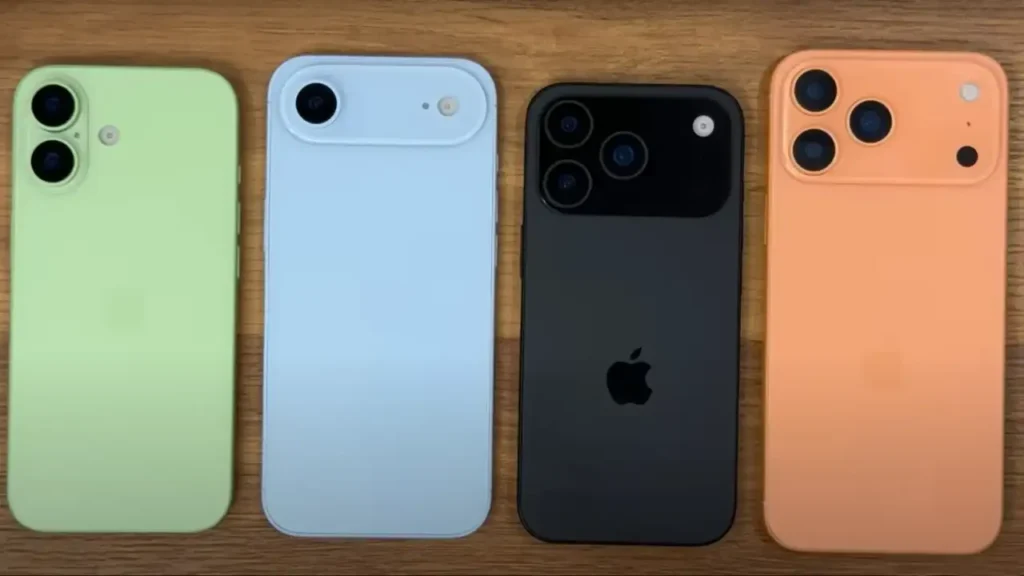 iPhone 17 series official design leaked