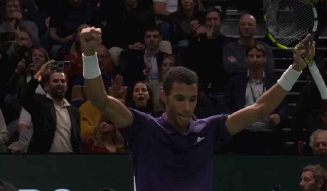 Auger-Aliassime ends Vacherot run to reach Paris Masters semis