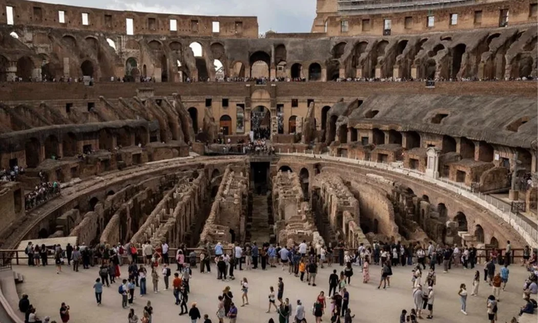 Italy opens 'Commodus Passage' in Colosseum to public