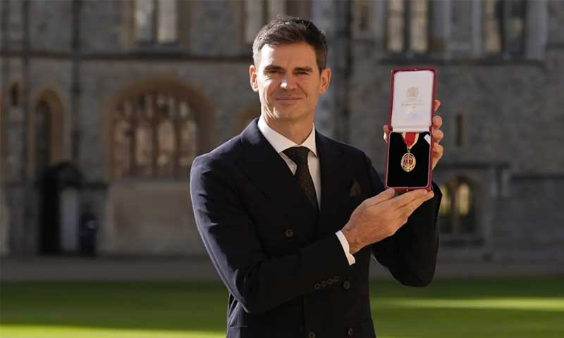 James Anderson knighthood