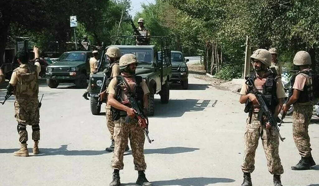 Eight Khawarij killed