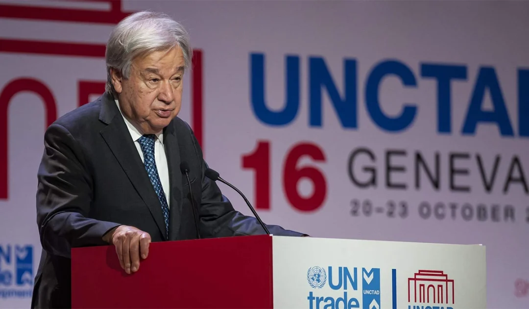 Trump tariffs: Guterres says global trade system at risk of derailment