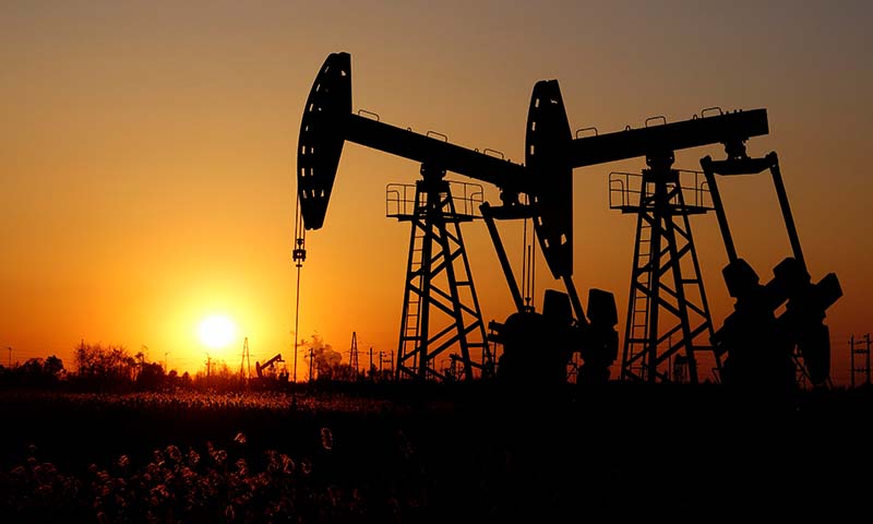 Oil prices in global market