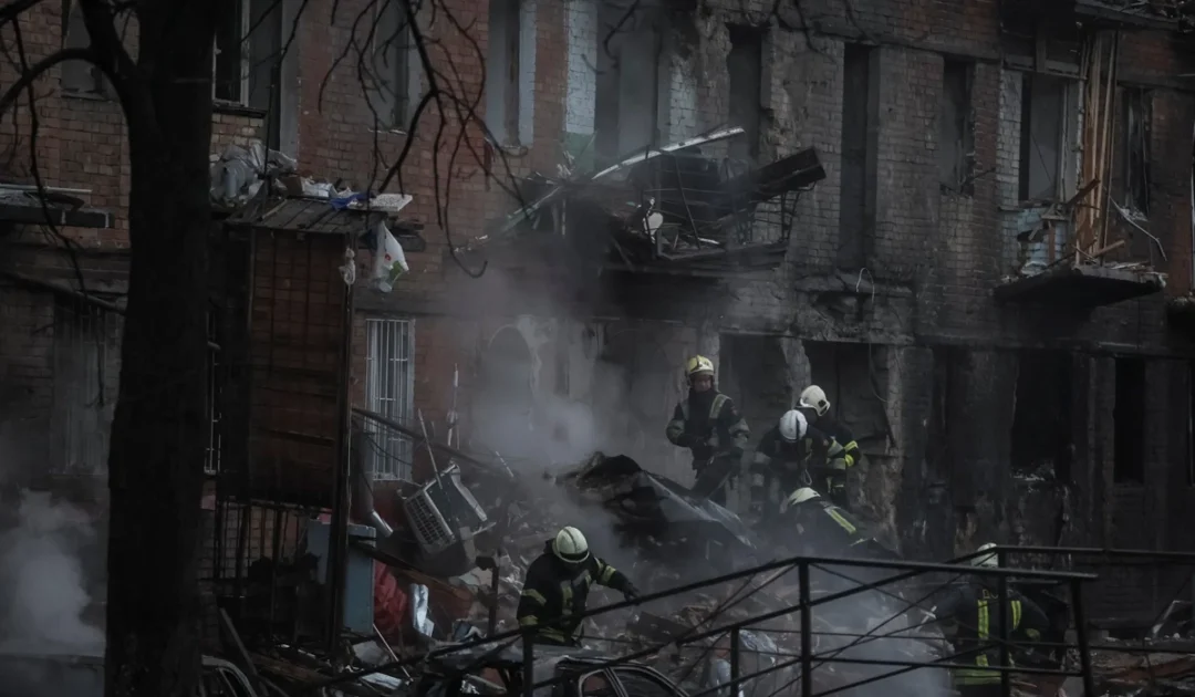 Russian strikes on Ukraine
