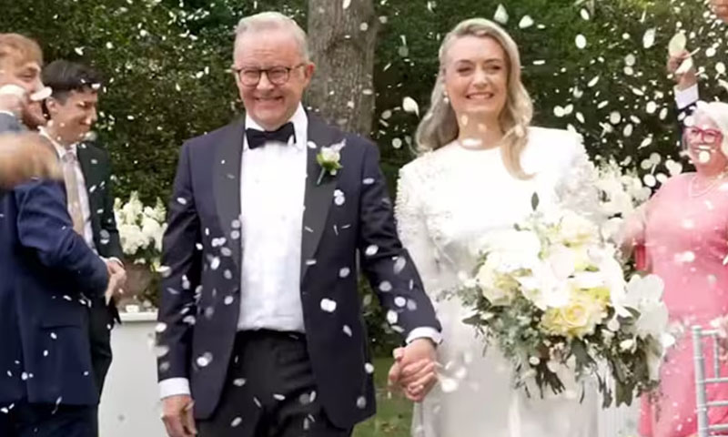 Australian PM Anthony Albanese marries partner