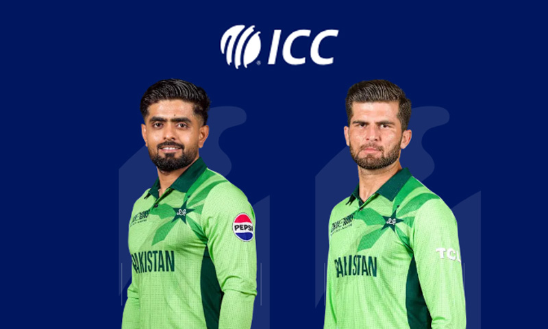 Babar Azam and Shaheen Shah Afridi rankings