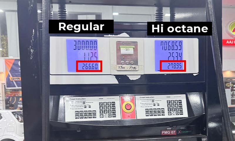 Hi Octane and MS Super petrol price in Pakistan