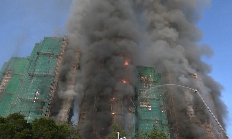 residential tower fire