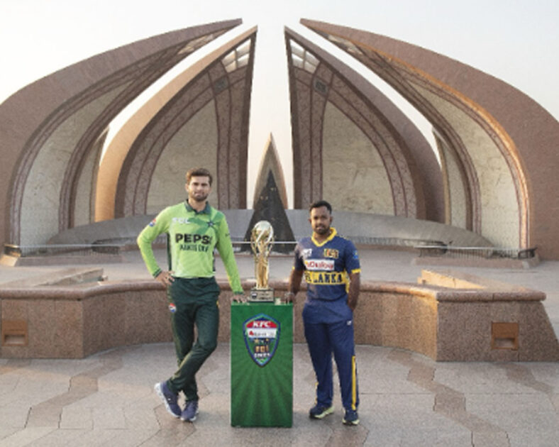 Pakistan–Sri Lanka ODI trophy unveiled ahead of series