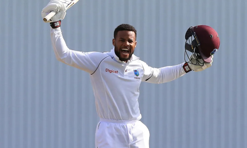 Second fastest Shai Hope