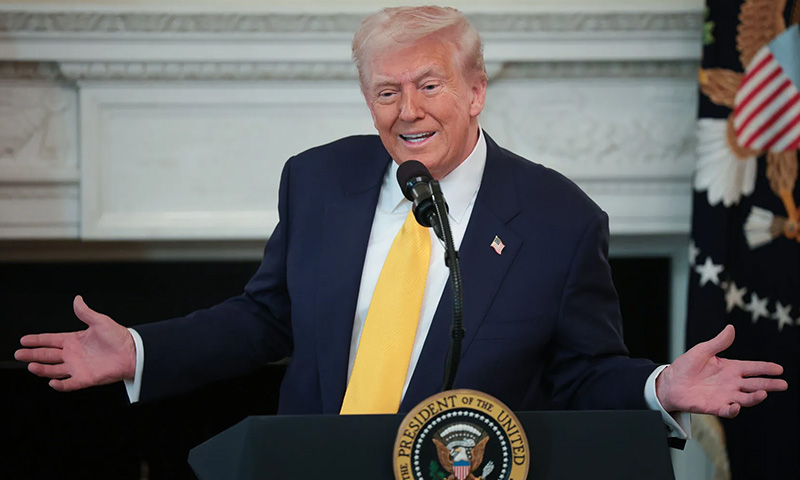 US President Donald Trump