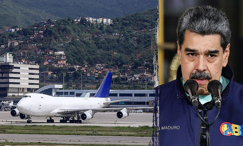 Trump orders airlines to avoid Venezuelan airspace
