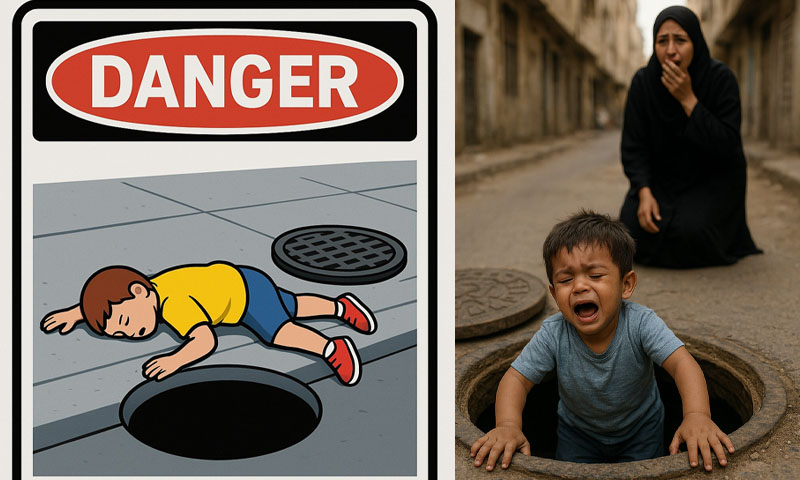 Karachi manhole incident inquiry: Committee formed under Karachi police chief