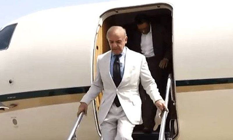 PM Shehbaz lands in Lahore, important meeting expected ahead of Islamabad arrival