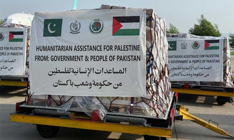 PM Shehbaz directs 100t of aid to Palestinians