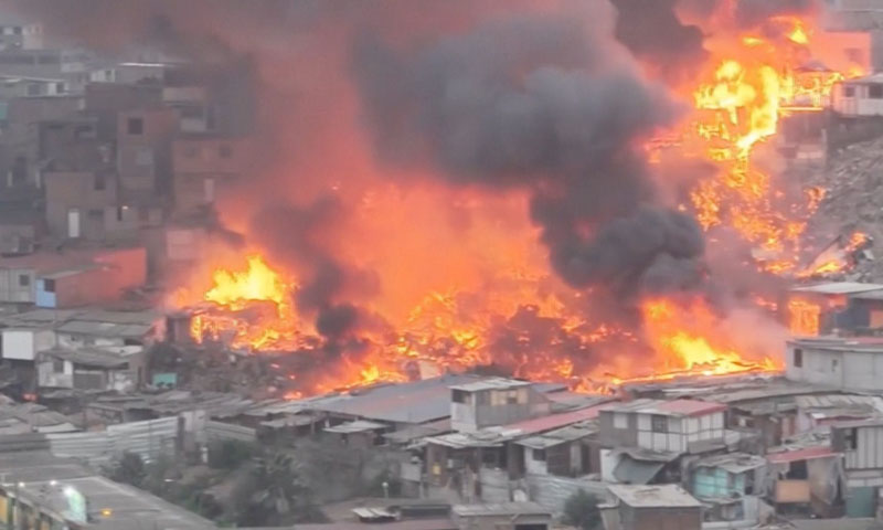 10 university students killed in Peru restaurant fire