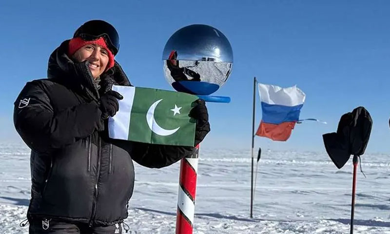 Mountaineer Samina Baig makes history by completing ski journey to South Pole