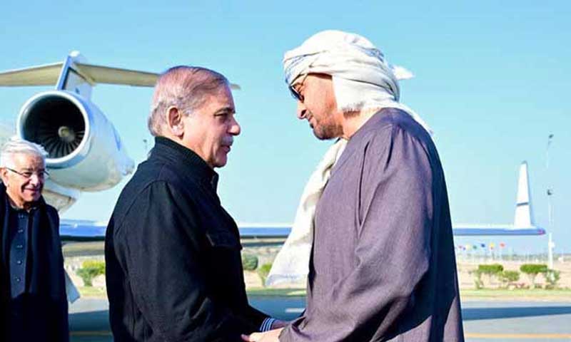 UAE President Sheikh Mohamed bin Zayed arrives in Pakistan on official visit