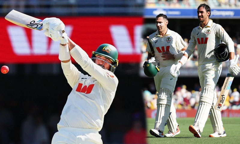 Starc shines with bat and ball as Australia nears Gabba victory